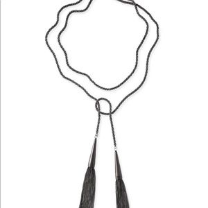 kendra scott gunmetal Phara Necklace